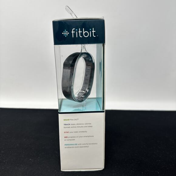 Fitbit Flex FB401BK Black Wireless Activity Sleep Tracker New Sealed NIB - Picture 4 of 6